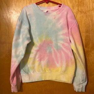 Dreamcicles Kids Tie Dye Sweatshirt Medium M